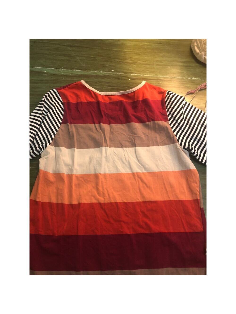 Marleylilly NWOT Women's Multicolor Long Sleeve Knit Top - Size M - Picture 8 of 8